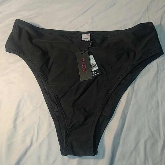 womens black swim bottoms
